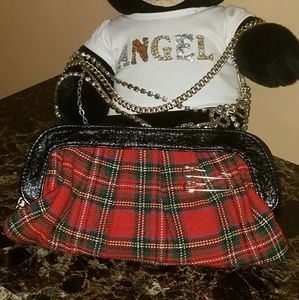 Retro plaid clutch wristlet ❤